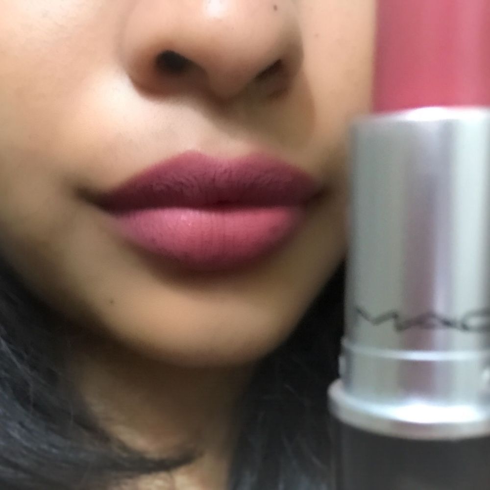 MAC Matte Lipstick in Mehr (Dirty Blue Pink) - Picture 9 of 15
